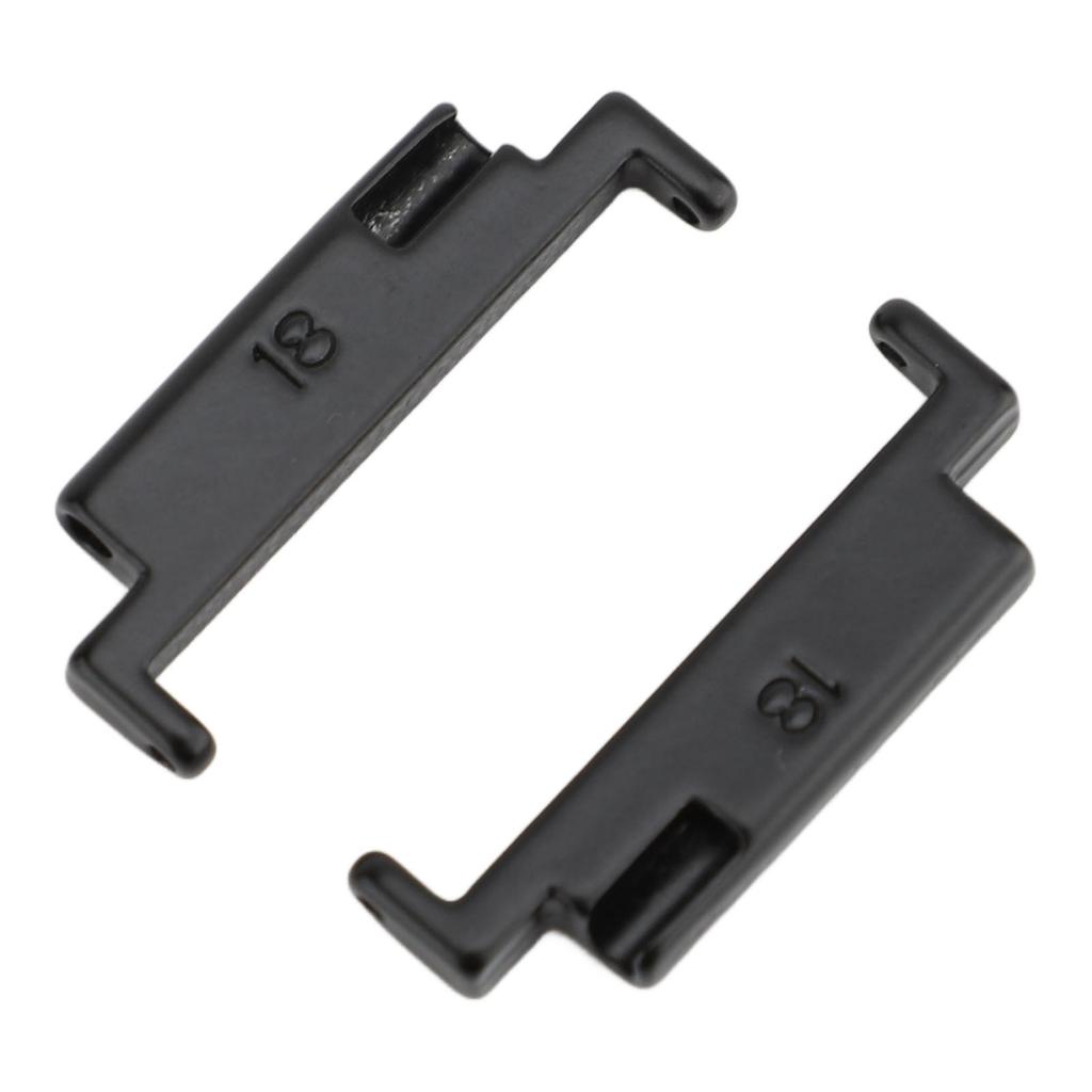 1 Paar Metall Uhrenarmband Adapter Uhrenarmband Verbindungsadapter Edelstahl Verbindungsadapter Ersatz für 18