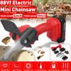 1500W 4inches Mini Electric Chain Saw Wood Cutter Cordless Electric Saw 24V One-Hand Saw