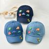 Cartoon Children Sports Hats Vehicles Pattern Toddler Peaked Caps Baby Sun Visor Hat  Travel