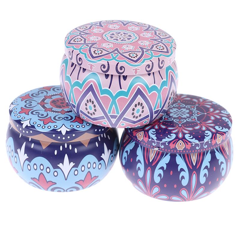 Empty Tinplate Box Tins Cans Jars Containers Wicks Sticker Centering Aroma DIY Candle Making Supplies