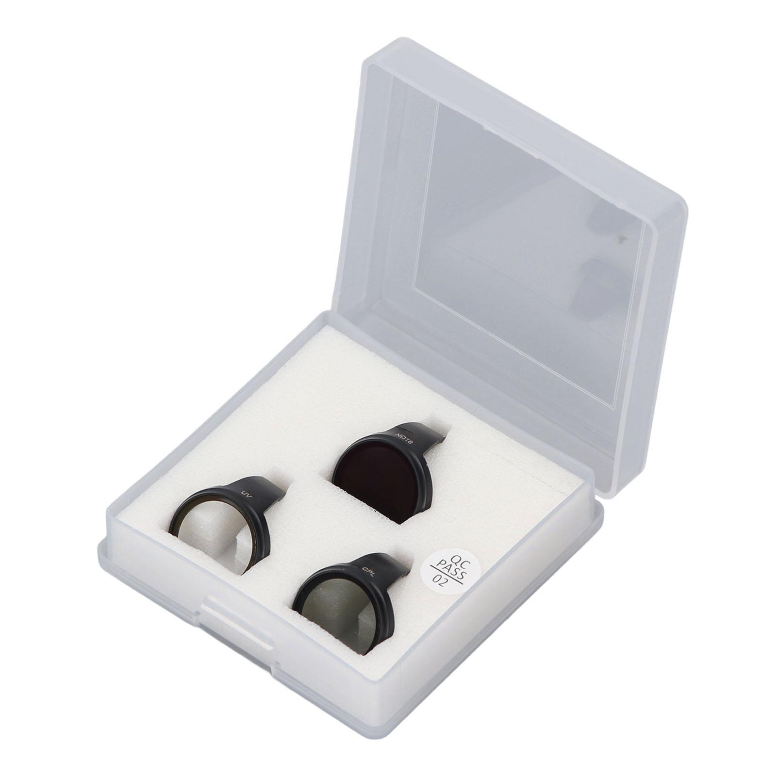 

3 шт. набор фильтров UV CPL ND16 нейтральной плотности для защиты объектива дрона запчасти аксессуары