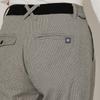 FootJoy Micro Check Stretch Long Pants, Gray, Women's, Size Small (FJW-F24-P06, 32345-S)