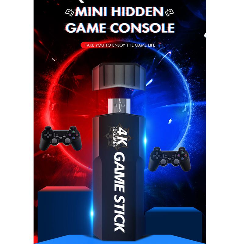 Buy 4K Gamestick HD Video Game Console 2.4G Wireless Controller 15000 ...