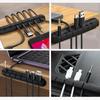1 Stück Schreibtisch-Lade-Datenkabel-Organizer Maus-Kabel-Kopfhörer-Kabel-Organizer Auto Selbstklebender Kabelwickler