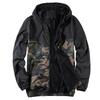 Men S Hooded Long Sleeve Camouflage Casual Sports Mesh Jacket