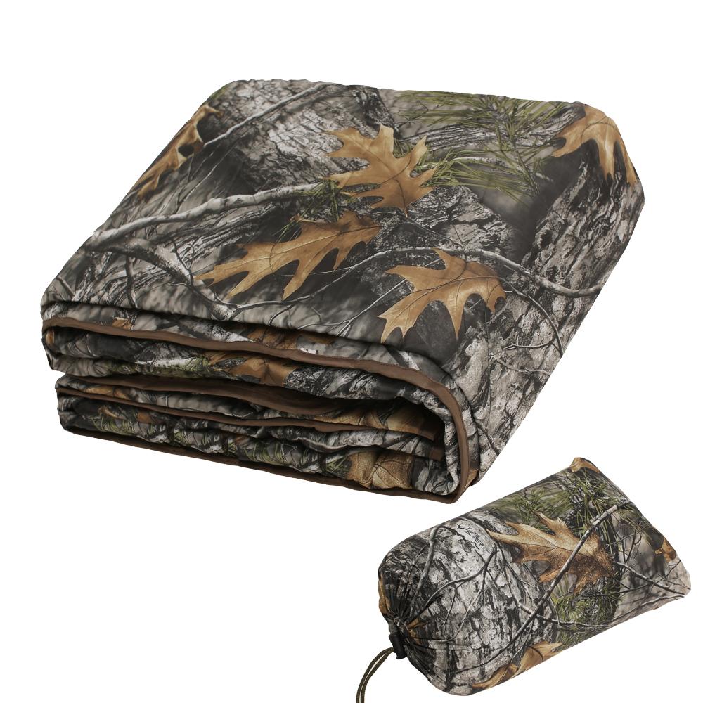 Kylebooker Camouflage Camping Blanket, Picnic Blanket, Outdoor Blanket, Beach Blanket- Puffy, Packable, Lightweight & Warm