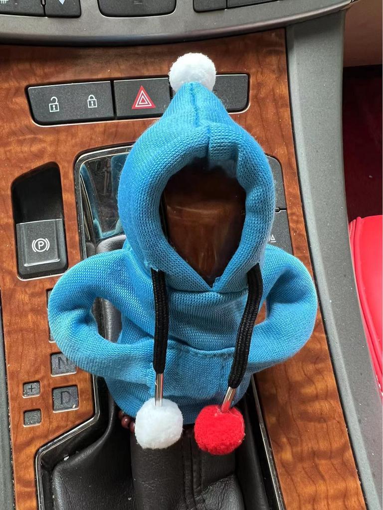 Santa Claus Gear Shift Knob Hoodie Cover