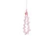 Hand-Woven Pink Crystal Grape Bracelet, Adjustable Size, Fresh Design
