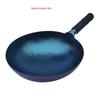 Zhangcheng Xiaojiang Grandmaster Fish Scale Forged Wrought Iron Wok with Lid, Induction Ready