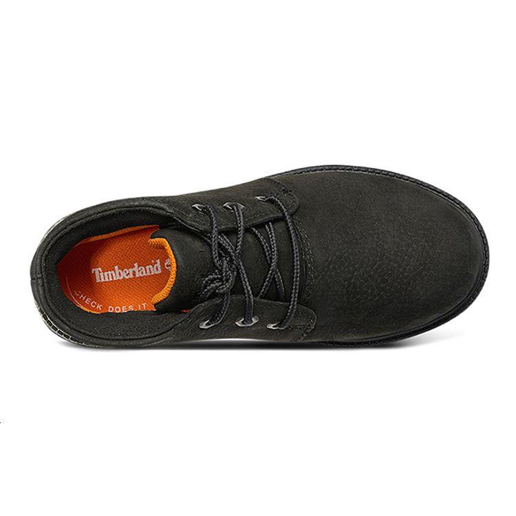 Timberland Cizme de lucru Chukka ușoare și rezistente Ghete pentru copii negre A2BECM