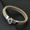 New Unique Mens Bracelet Rope Double Layer Milan Thread Navigation Anchor Braslet Pulsera Roja Hombre Boyfriend Gift Pulseras
