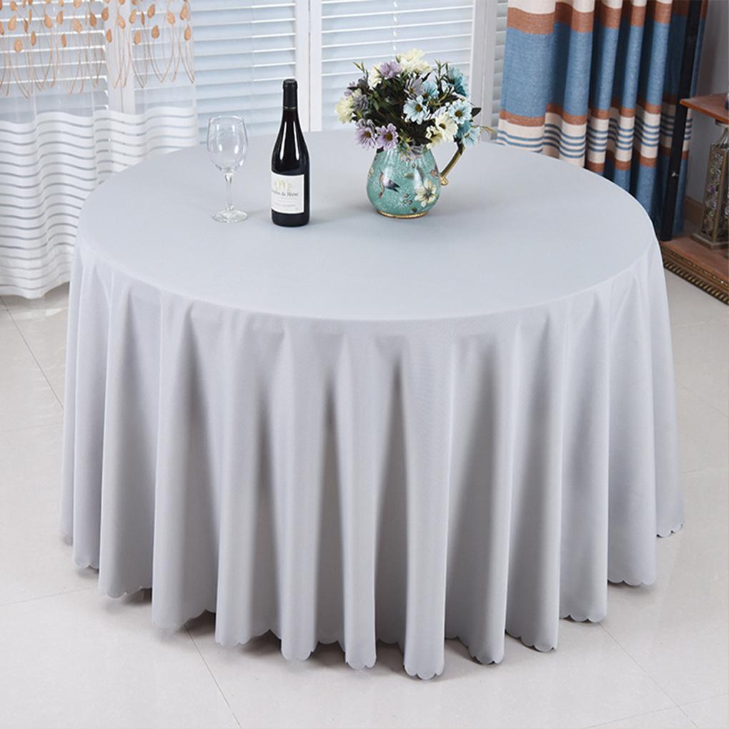 Colorful And Durable Round Tablecloth For Weddings And Parties Round Tablecloths For Circular Table Wedding Decoration