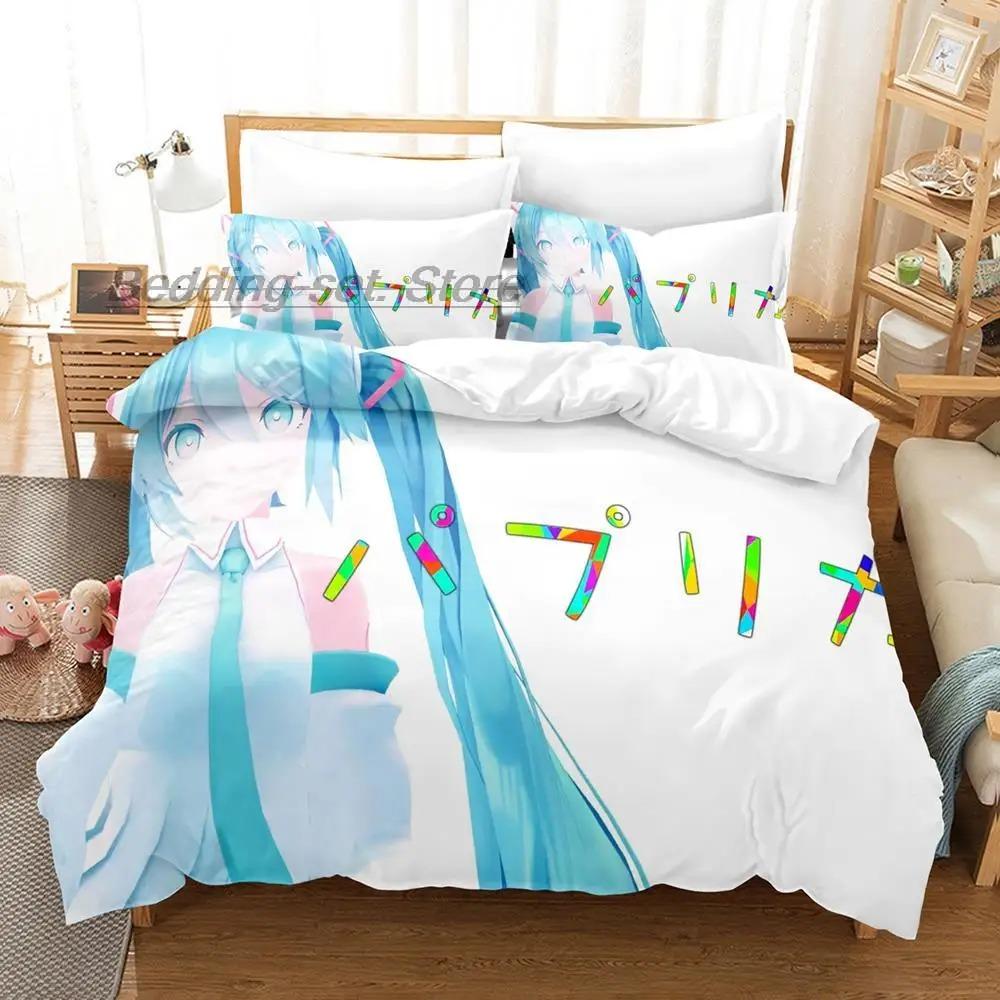 VTuber Ookami Mio Bedding Set Single Twin Full Queen King Size Bed Set Aldult Kid Bedroom Duvetcover Sets 3D Print Kawaii