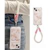 Butterfly Card Holder Pocket With Lanyard Case For Samsung Galaxy S25 Edge S23 S24 S25 Ultra S22 S21 Plus S20 FE Cover Cute Soft