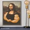Funny Mona Lisa Tin Sign Waterproof Wall Art Modern Decor For Living Room Bedroom Office Bar Unique Gift Idea
