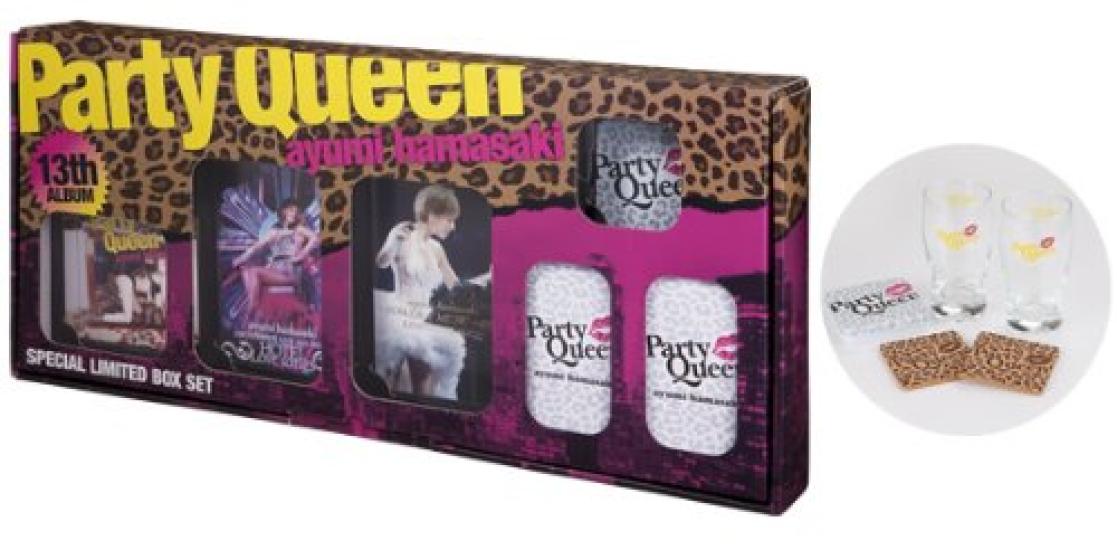 

SPECIAL LIMITED BOX SET DVD pint cork Party Queen [CD+DVD+DVD] + [LIVE 2-disc set] + [Half glass, coaster]