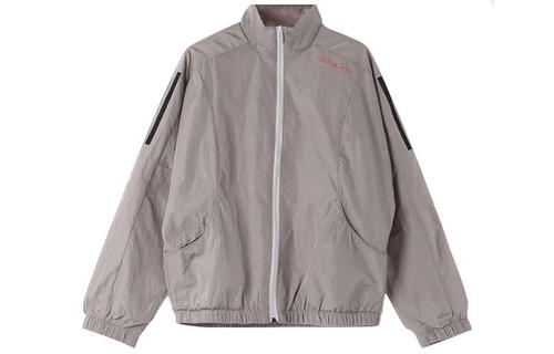 

adidas Women ss Side Stripe Casual Sport Jacket Gray HF0000 S серый