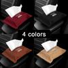 Suede Car Seat Back Tissue Bag Auto Interior Paper Storage Box for Cadillac ATS BLS CT4 CTS SLR STS XT4 XTS Escalade Deville DTS
