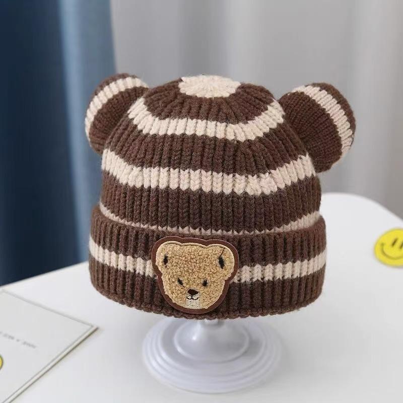 Baby Hat Infant Autumn and Winter New Ear Hat Children Winter Out Windproof Hat Boys and Girls Winter Hat