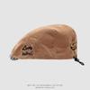 Children's Retro Chic Corduroy Cap - Korean Style Warm Beret for Boys and Girls, Autumn/Winter Collection