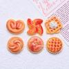 Simulation Food Play Bread Series: DIY Cream Glue, Hairpin, Shoe Buckle, Resin Decorative Accessories.