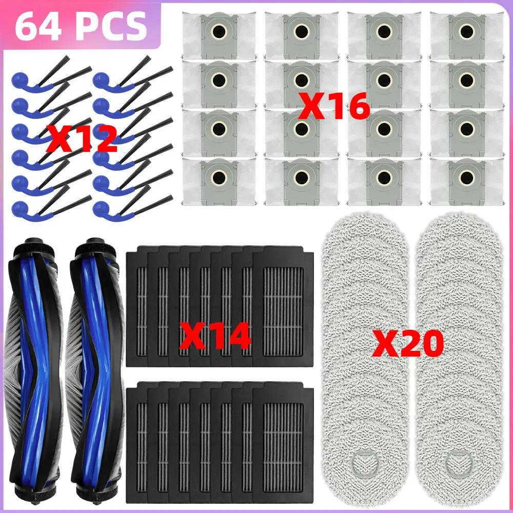 Fit For Ecovacs Deebot T30C / T30C OMNI Parts Main Roller Side Brush Filter Mop Cloth Dust Bag