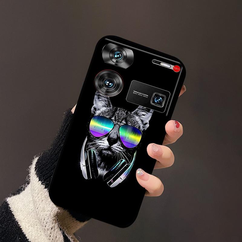 For nubia Z60 Ultra Cover Flower TPU Silicon Back Soft Case Funda For ZTE nubia Z60 Ultra Bumper Coque Z60Ultra Z 60 Ultra