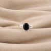 Black Onyx Gemstone 925 Sterling Silver Bohemian Ring Designer Jewelry Gift For Mother/Wife CZR-18-14