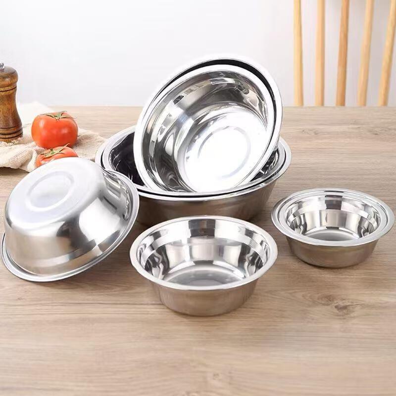 

Danshi Zhiyuan 201 Stainless Steel Serving Bowl