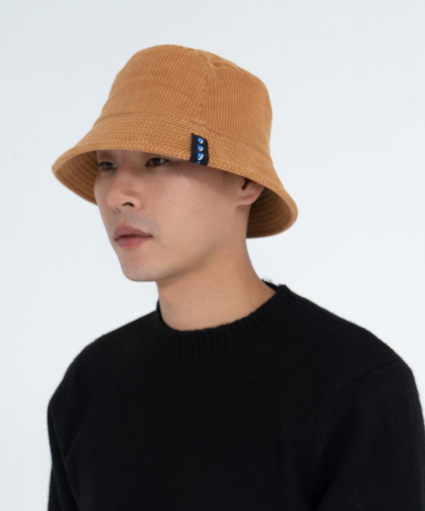 ODD DOT Cozy Corduroy Bucket Hat_Camel
