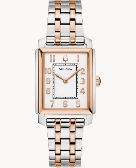 

BULOVA Классические женские часы Sutton Tank Square Quartz 98L328