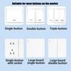 Smart Automatic Remote Control Button Pusher Wireless Switches Device for Home Dorm Lights No Wiring Needed Easy Install