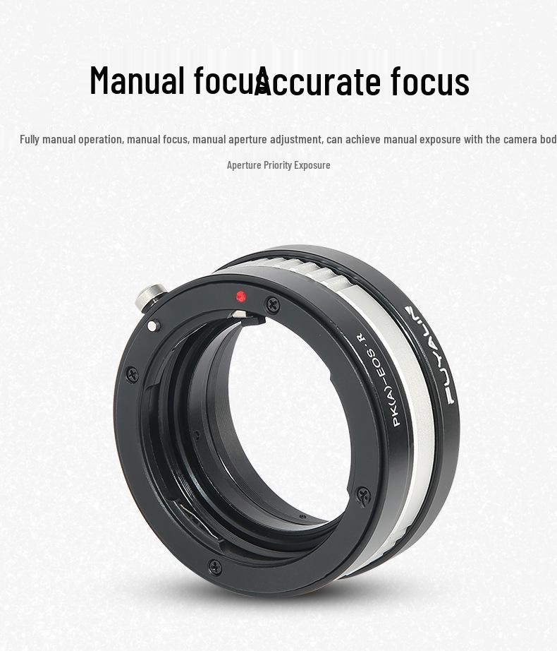 Pentax PK DA To Canon EOSR Lens Adapter Ring (Autofocus Compatible)
