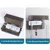 Waterproof Cable Management Box Plastic Plugs Box Socket Protective Cover Electric Outlet Protector for Protect Plugs