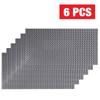 6PCS Classic Base Plate 32x32 16x32 Dots Baseplate Bricks DIY Assembly ABS Plastic Building Blocks Compatible Brand Figures City