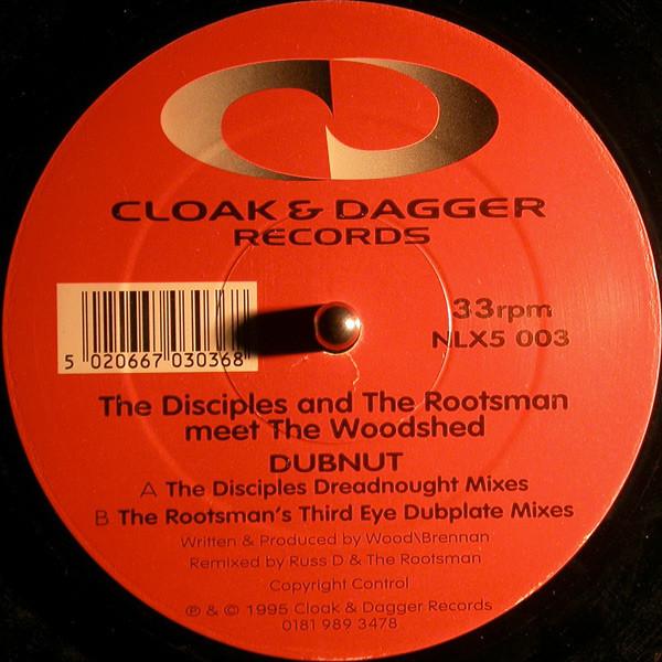 

12inch Record DISCIPLES ROOTSMAN MEET WOODSHED Dubnut NLX5003 Cloak And Dagge 1995 UK Reggae Ska Dub Used