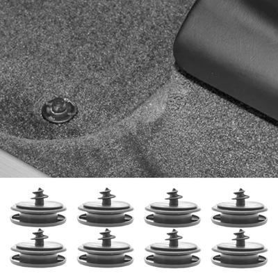 10 Pezzi Supporto Tappetino Auto Universale Facile da Montare Nero Fissaggio Tappeto Auto