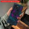 2DFlat Xiaomi Redmi phone caseNeon Cracked Geometric Phone Casesuitable for Redmi Note 11 12 13 14 A3 K80 15 17 Ultra