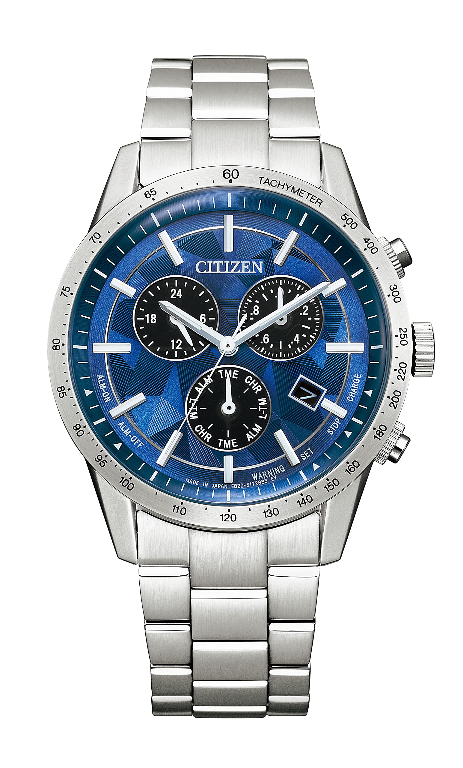 

[Citizen] Watch CITIZEN YELL COLLECTION CITIZEN COLLECTION World Limited 1,500 pieces Eco Drive BL5590-55L Men s Silver