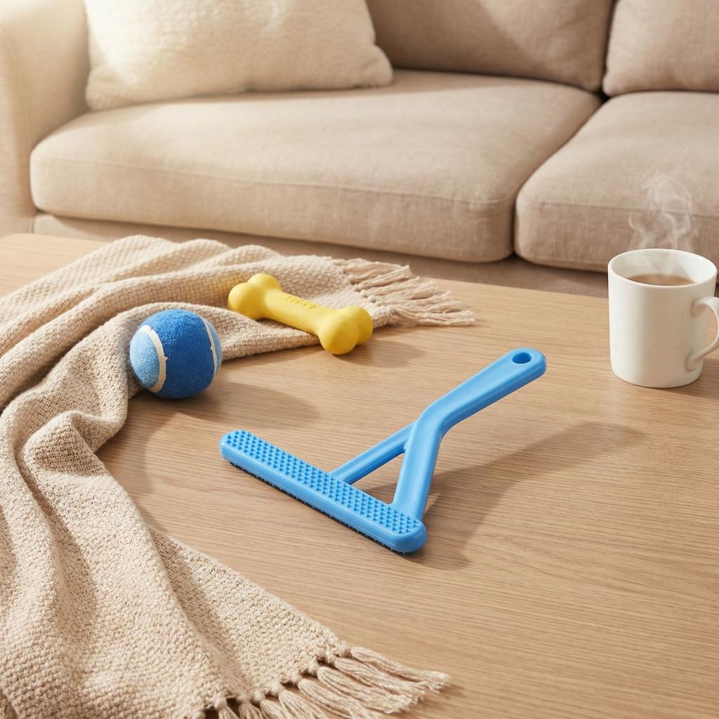 Double Sided Pet Hair Remover Brush for Dog Furniture Clothes Carpet