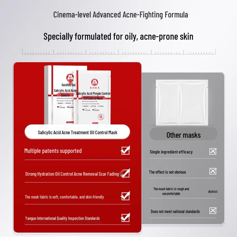 Bailingniao Salicylic Acid Acne Treatment Mask