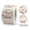 Gold Thank You Label, Olive Branch Mailing Ers Label for Business Packaging, Party Bags,