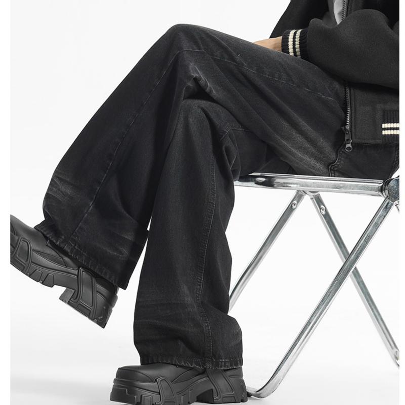 

Новые американские джинсы для стирки хай-стрит для мужчин и женщин, парные XL