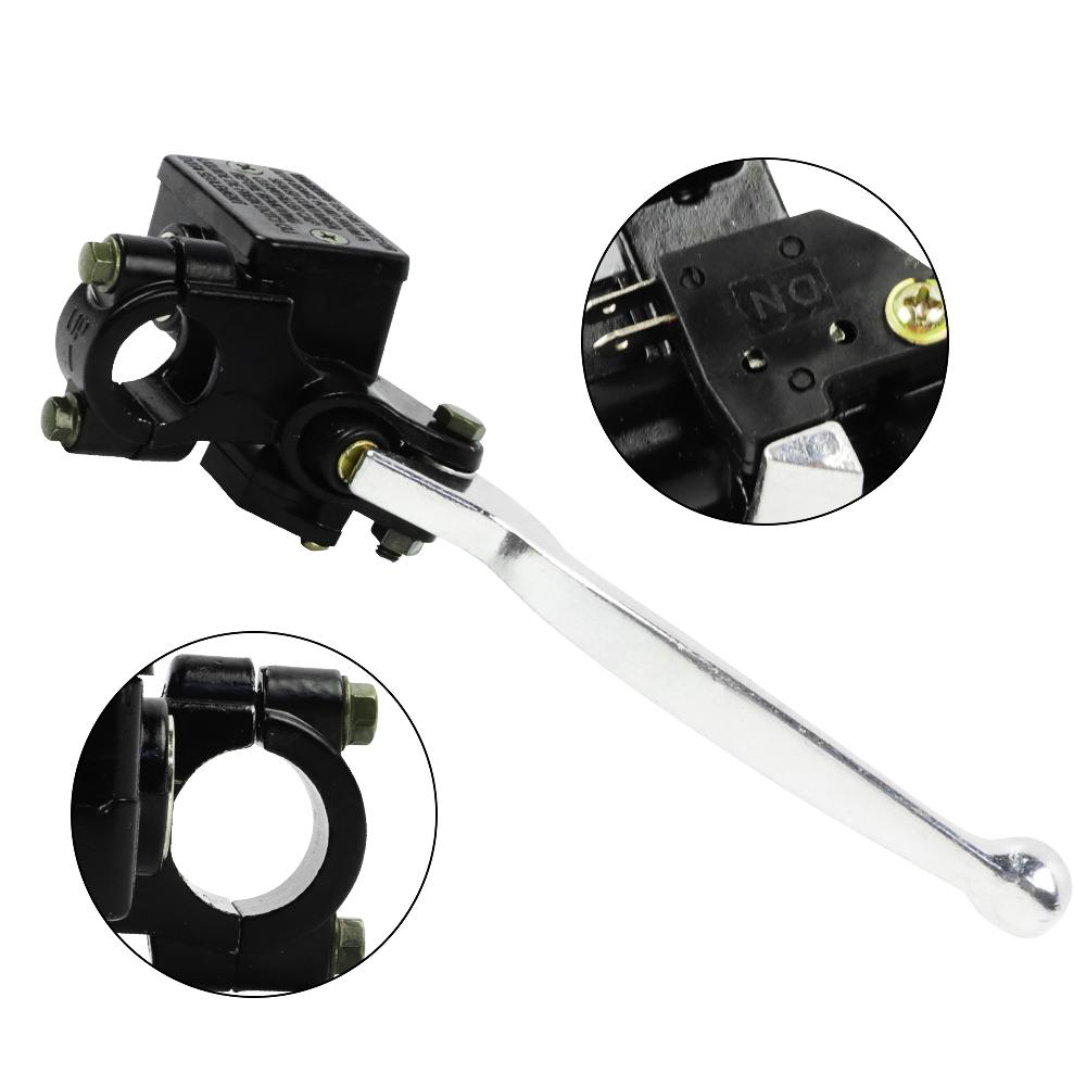 7/8" 22mm Motorrad Hauptbremszylinder Hebel für Honda TRX 250 300 400 450 XR 250 350 400 500 Rebel CMX250 CA250 CR80