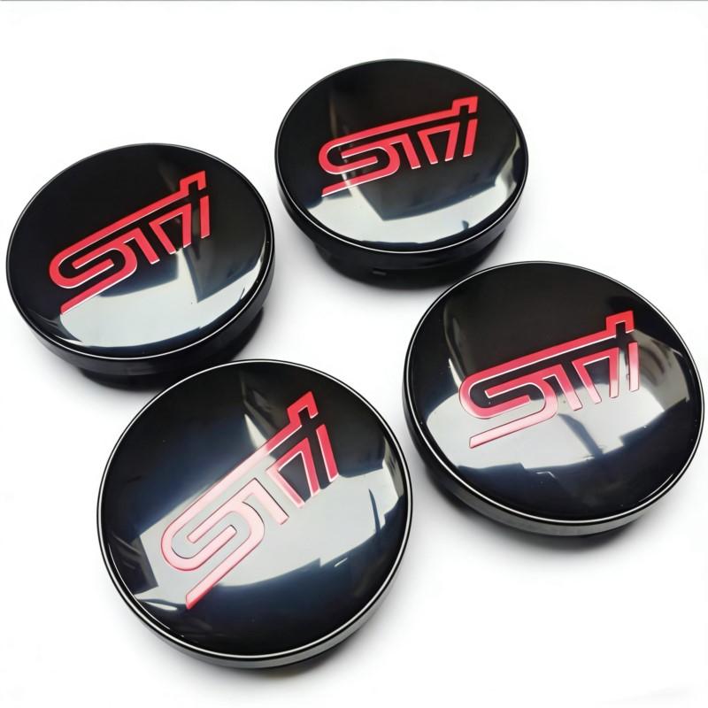 For Subaru Impreza Forester Crosstrek Outback XV WRX Legacy STI Ascent Mpreza B 4Pcs Rim Center Caps Car Wheel Hub Replace Cover bnd1