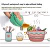 Kitchen Self Adhesive Oil-Proof Wall Stickers High-Temperature And Oil Smoke Resistant Tiles Sticker Proof Waterproof Wallpaper