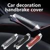 Car Hand Brake Parking Brake Handbrake Protection Cover For SsangYong Rexton Y400 Y450 G4 2021 2022 Kyron Rodius Tivoli