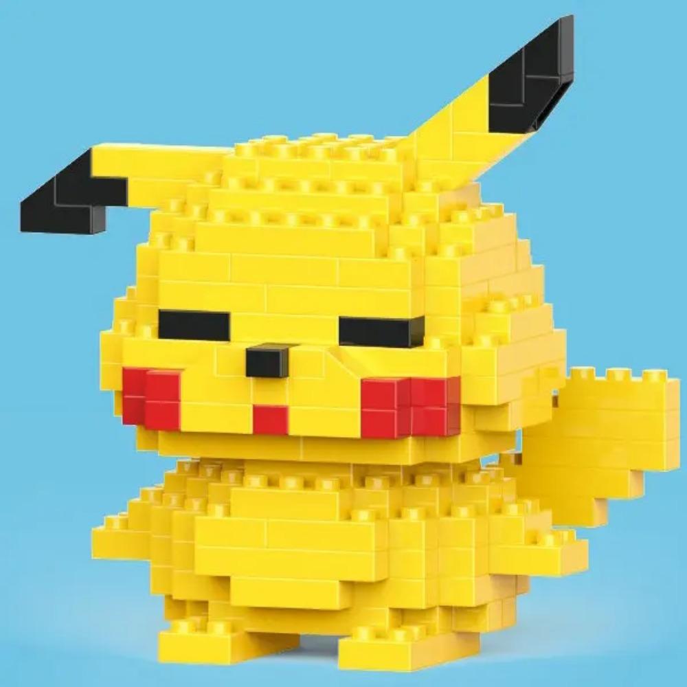 

Конструктор Покемон Маленький Мультяшний Міні-Блок Пікачу Чарізард Іві М юту Аніме Збірка Екшн Модель Ляльки Іграшки для Хлопчиків