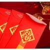 Pulling Fan New Year Red Envelope Exquisite Red Envelope Fan  Spring Festival
