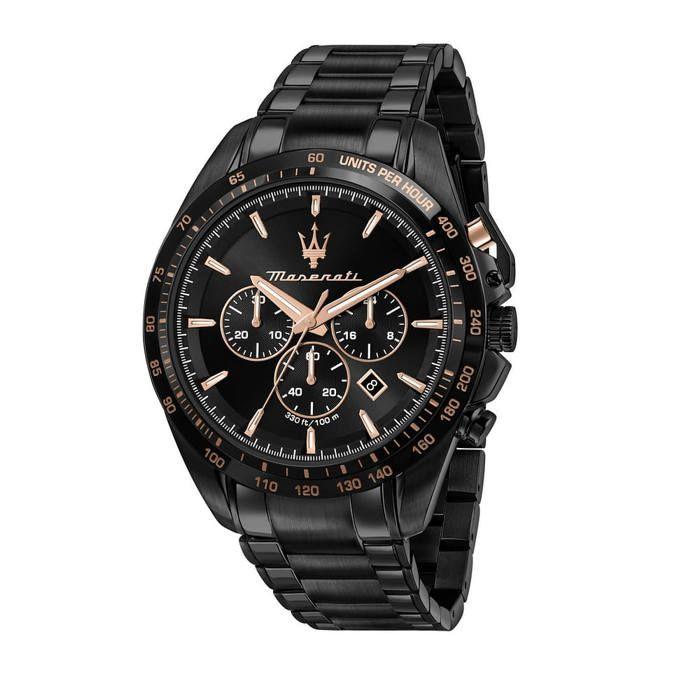 Montre Homme MASERATI TRAGUARDO en Métal Noir